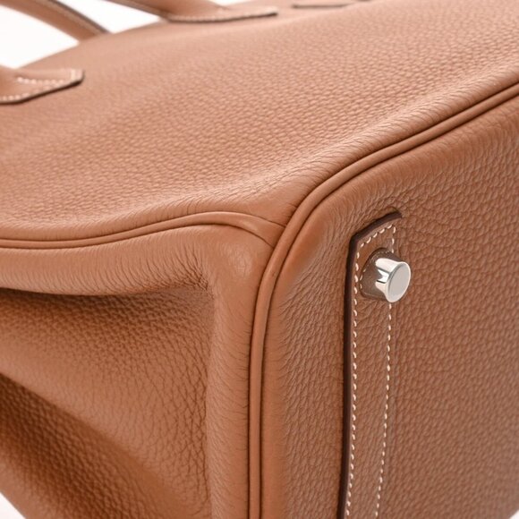 HERMES Birkin 30 Gold hand bag 800000131130000 - Picture 10 of 12